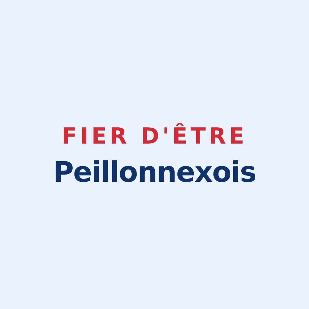 Sticker « Fier d'être Peillonnexois » — design pour Peillonnex