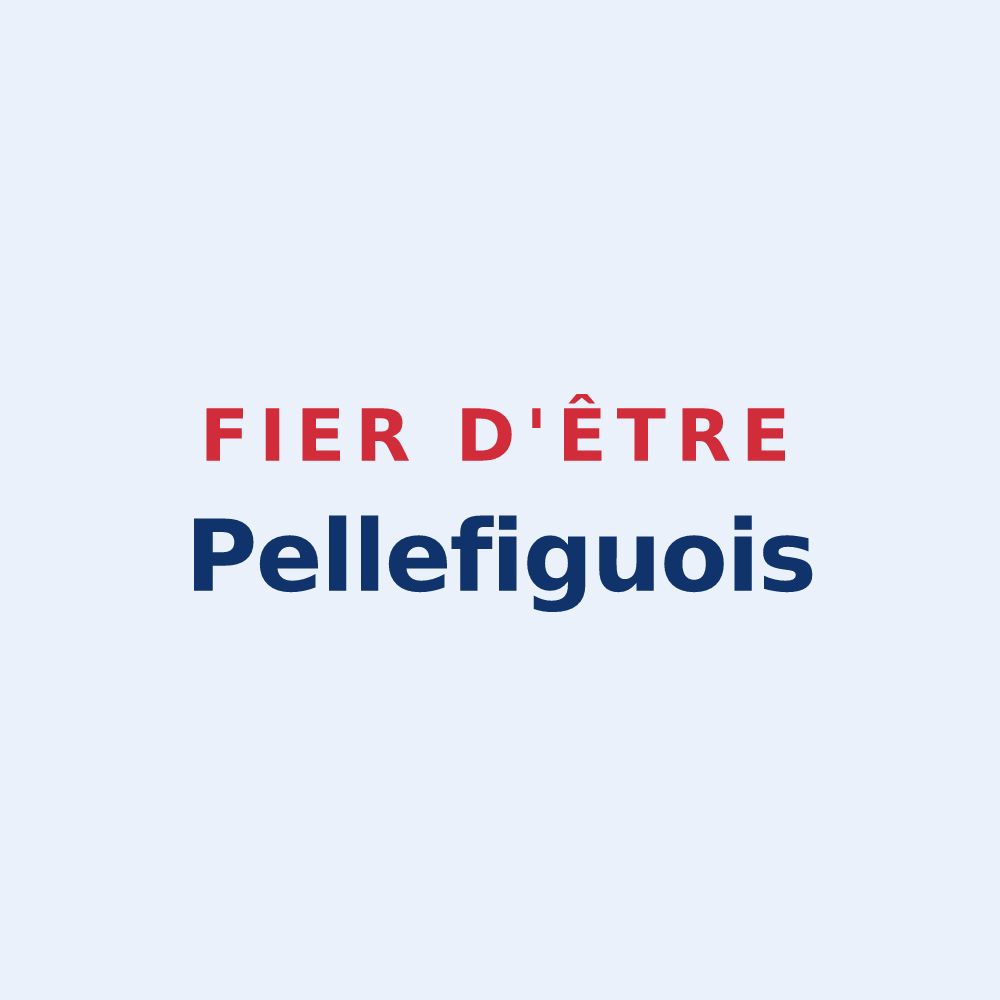 Sticker « Fier d'être Pellefiguois » — design pour Pellefigue