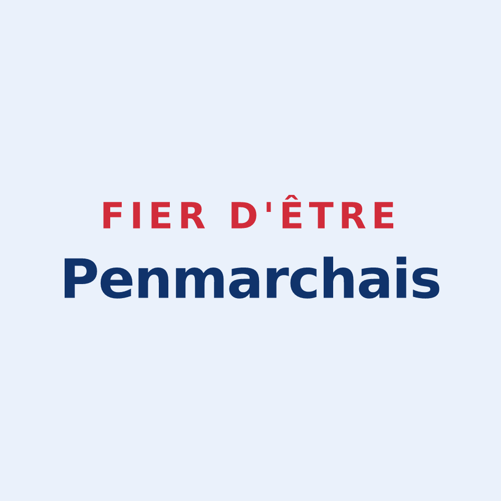 Sticker « Fier d'être Penmarchais » — design pour Penmarch