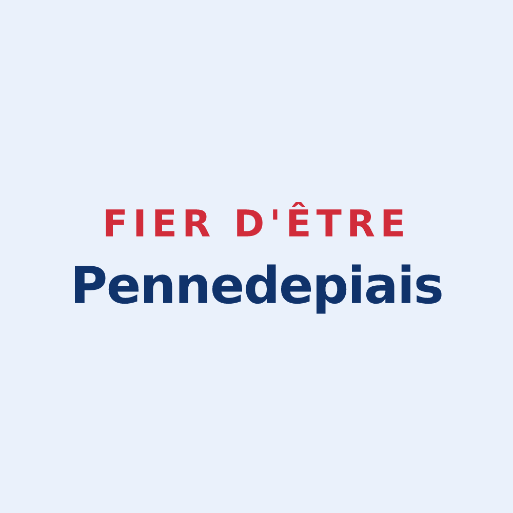 Sticker « Fier d'être Pennedepiais » — design pour Pennedepie