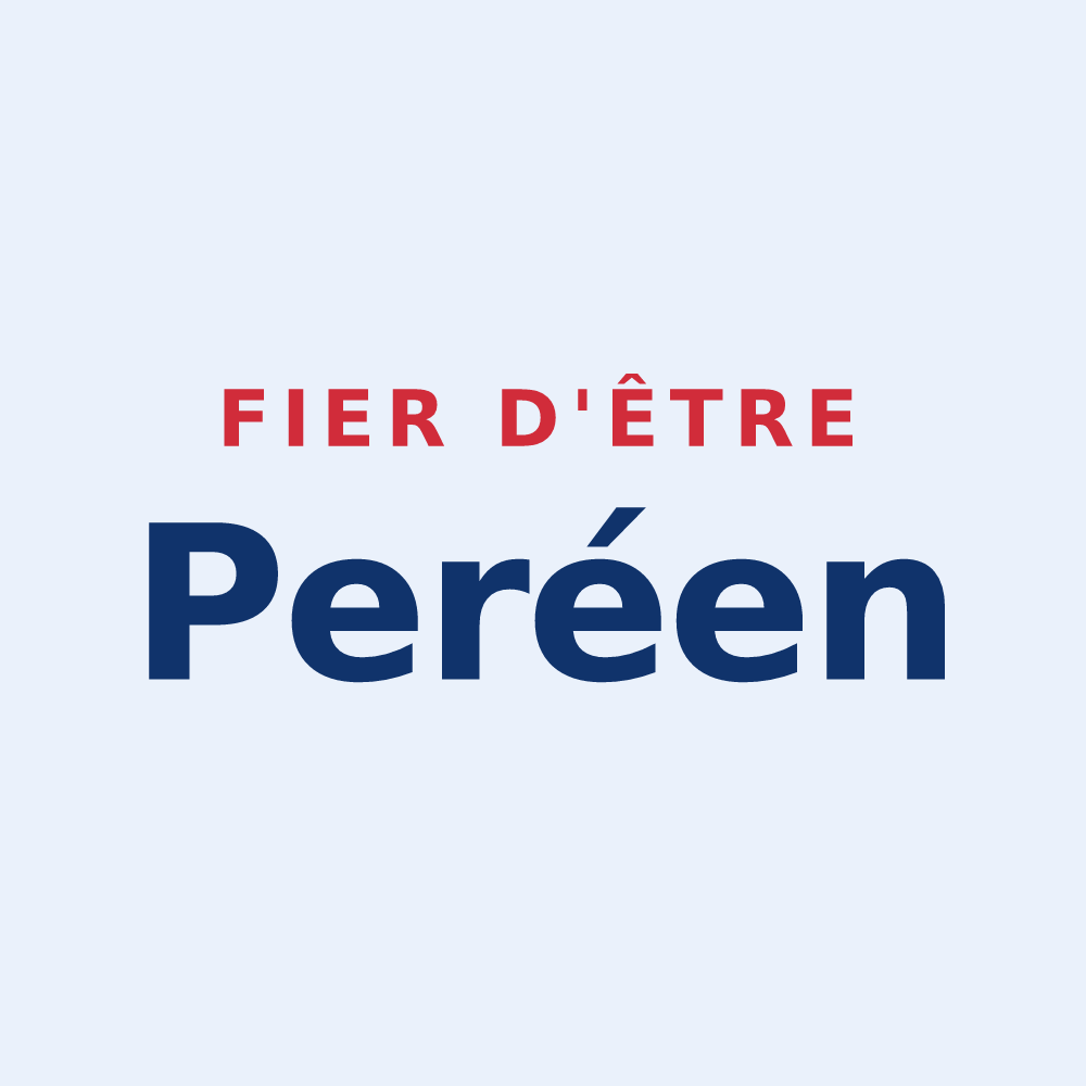 Sticker « Fier d'être Peréen » — design pour Peray