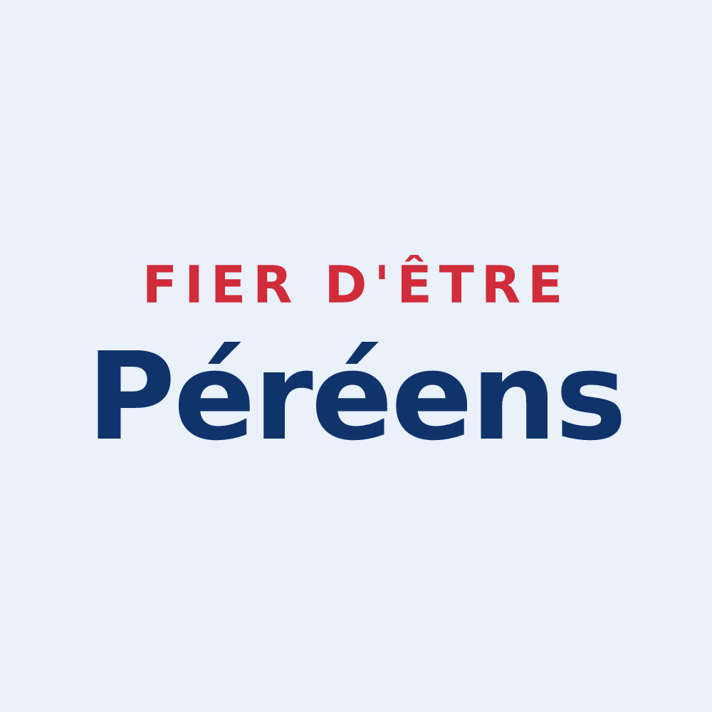 Sticker « Fier d'être Péréens » — design pour Péré