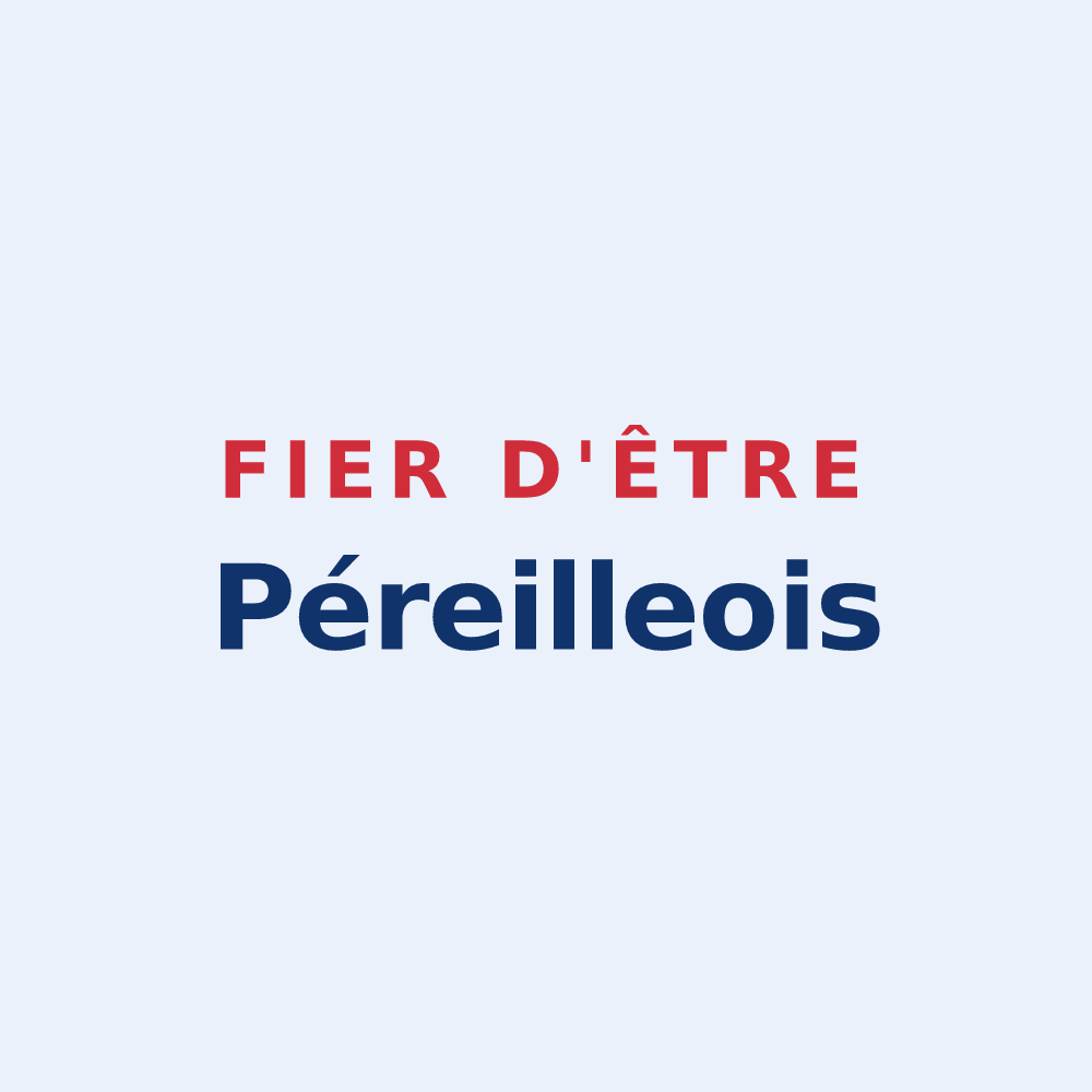 Sticker « Fier d'être Péreilleois » — design pour Péreille