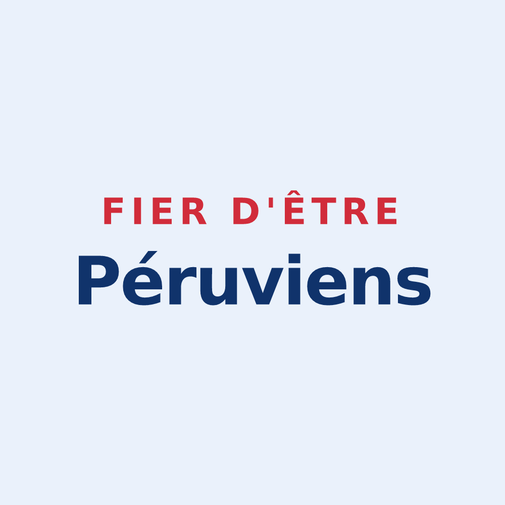 Sticker « Fier d'être Péruviens » — design pour Périgny