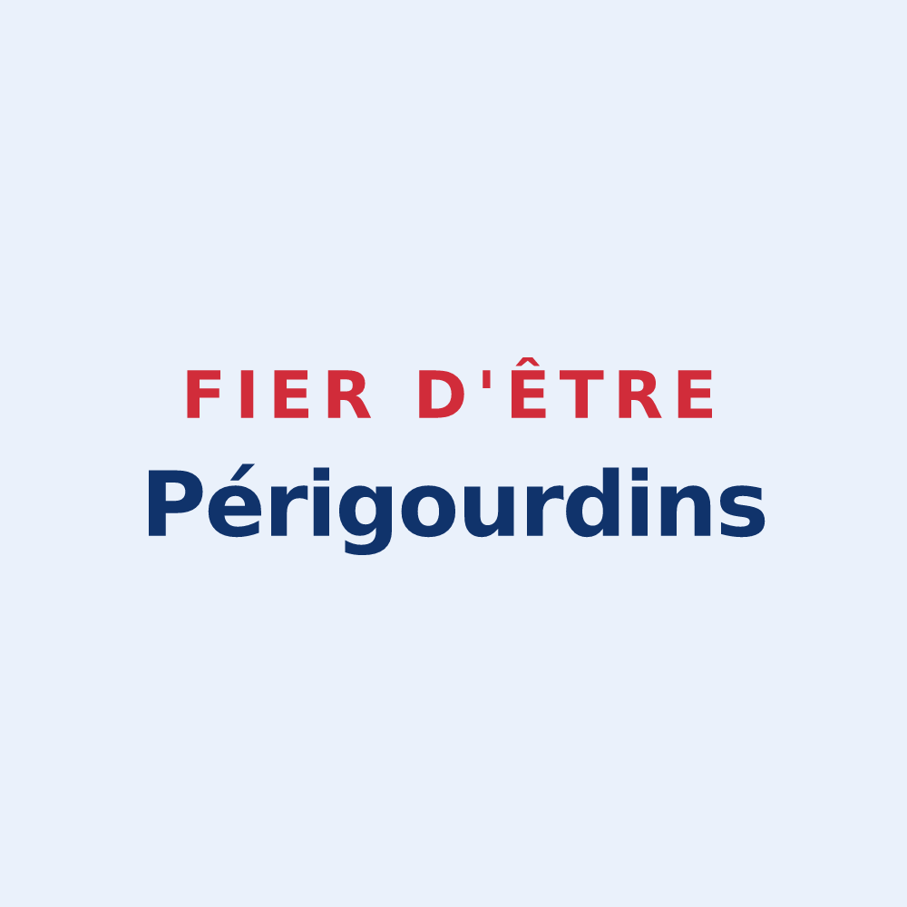 Sticker « Fier d'être Périgourdins » — design pour Périgueux