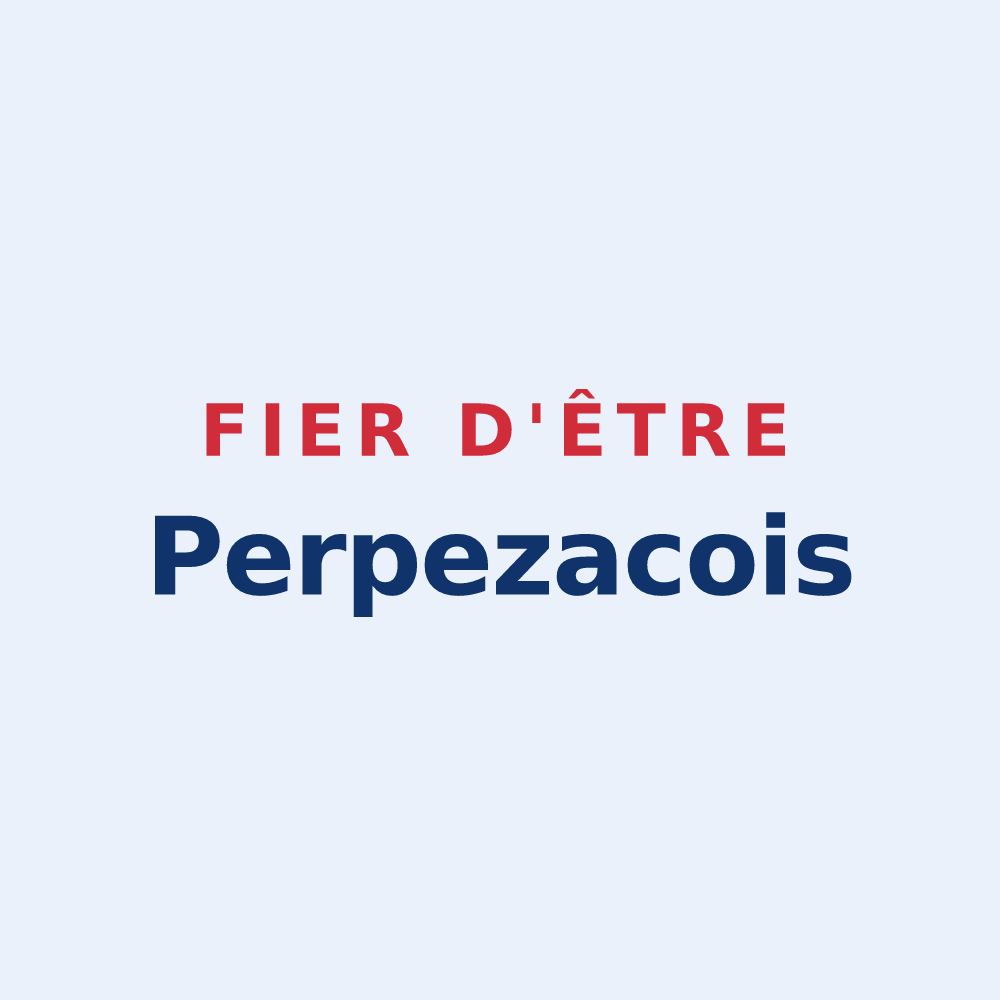 Sticker « Fier d'être Perpezacois » — design pour Perpezac-le-Noir
