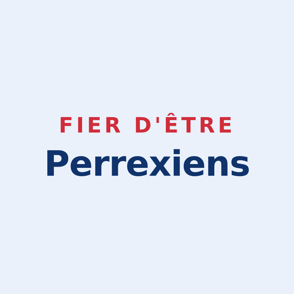 Sticker « Fier d'être Perrexiens » — design pour Perrex