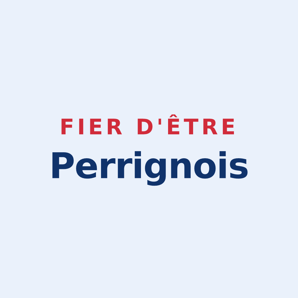 Sticker « Fier d'être Perrignois » — design pour Perrigny