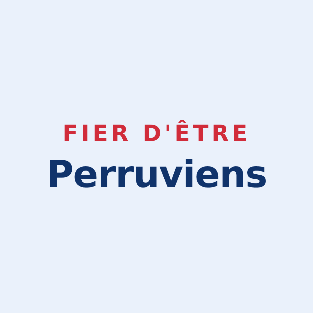 Sticker « Fier d'être Perruviens » — design pour Perrou