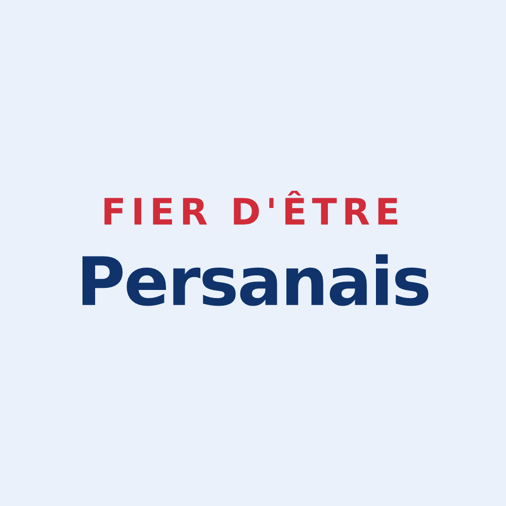 Sticker « Fier d'être Persanais » — design pour Persan