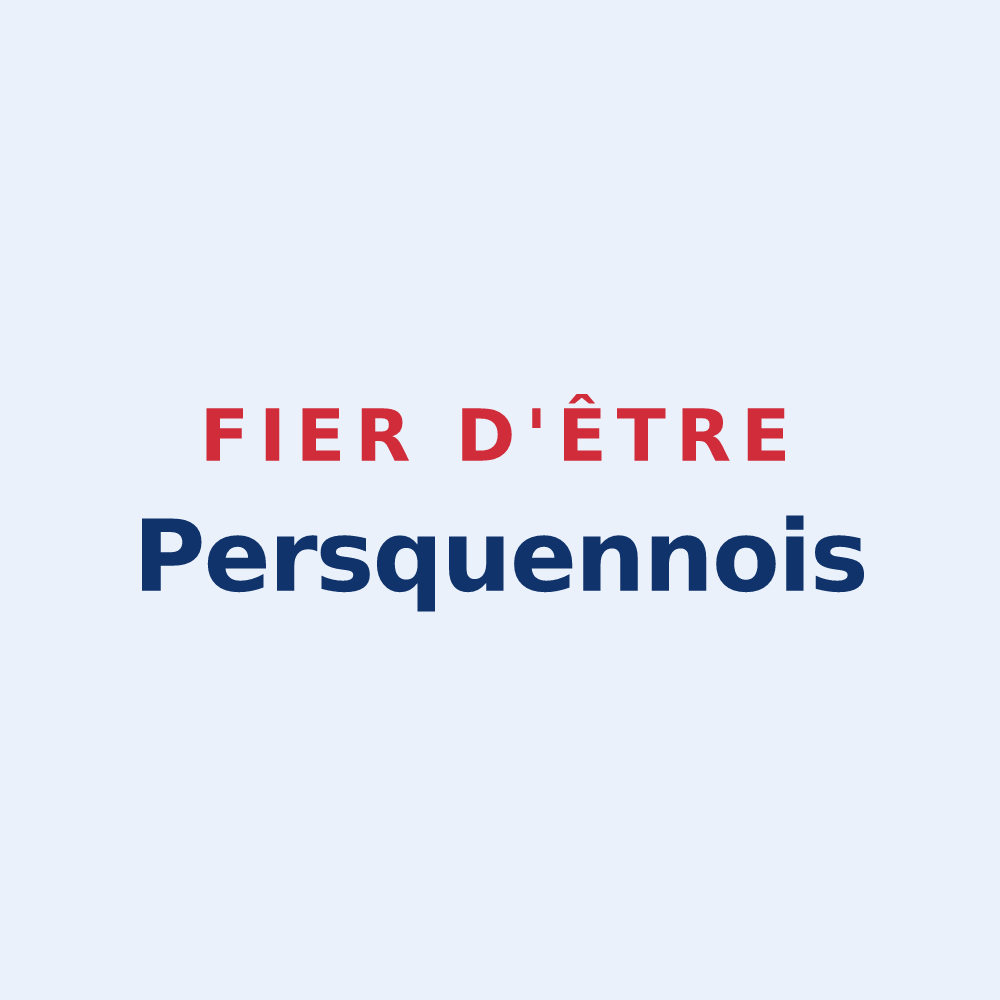 Sticker « Fier d'être Persquennois » — design pour Persquen