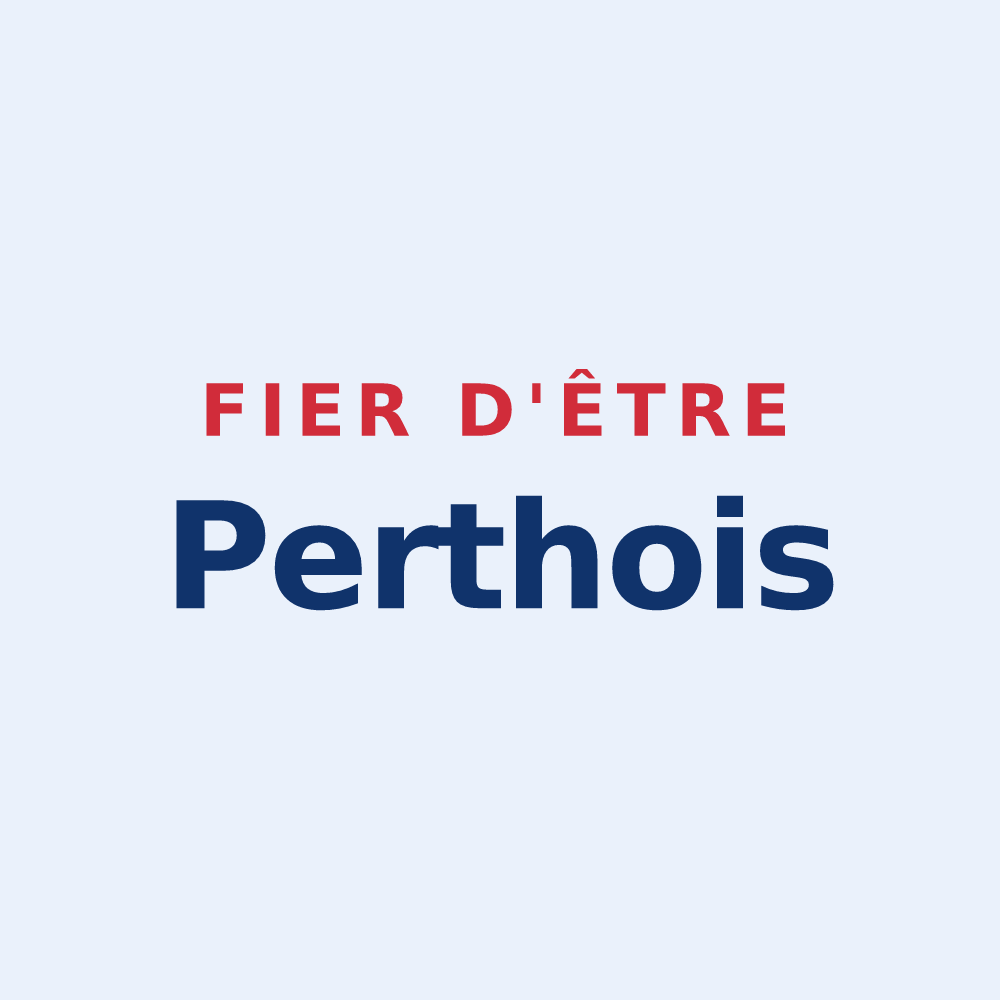 Sticker « Fier d'être Perthois » — design pour Perthes
