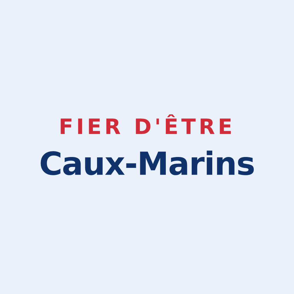 Sticker « Fier d'être Caux-Marins » — design pour Petit-Caux