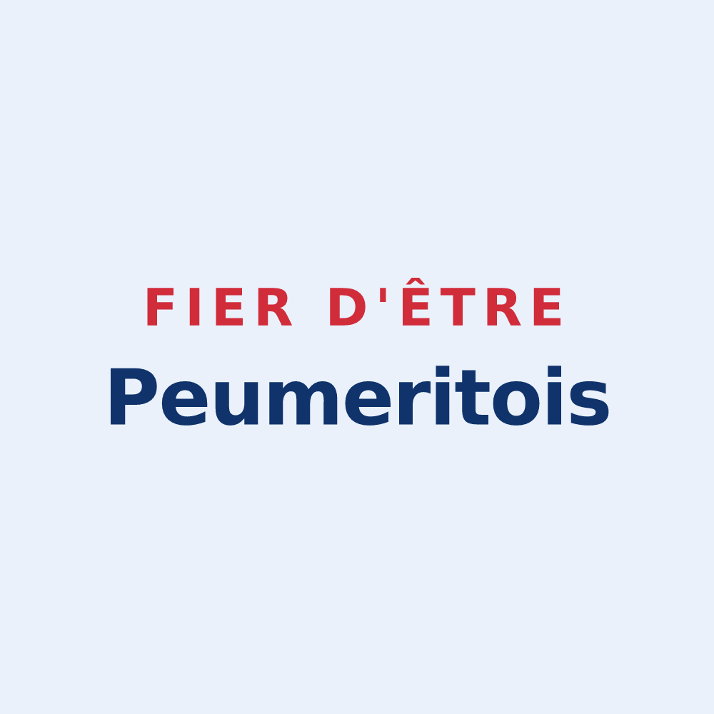 Sticker « Fier d'être Peumeritois » — design pour Peumerit-Quintin