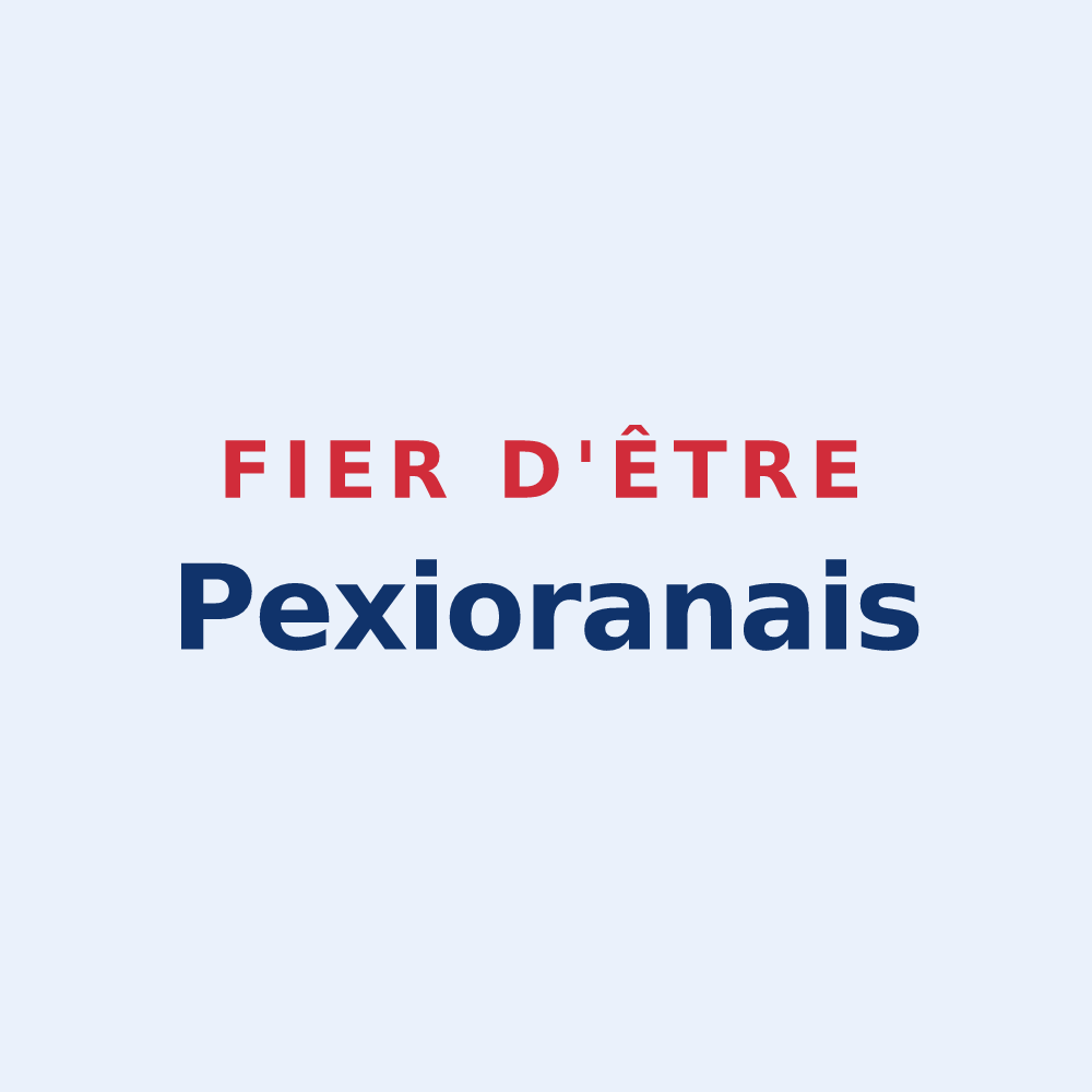 Sticker « Fier d'être Pexioranais » — design pour Pexiora