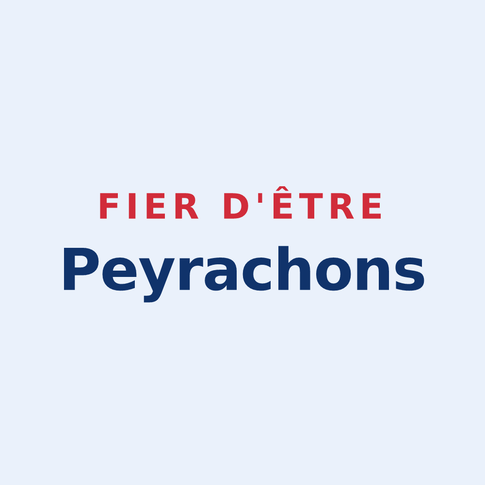Sticker « Fier d'être Peyrachons » — design pour Peyrat-de-Bellac