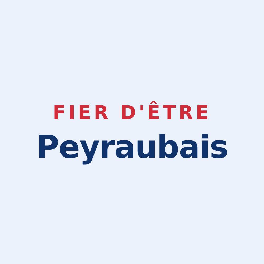 Sticker « Fier d'être Peyraubais » — design pour Peyraube