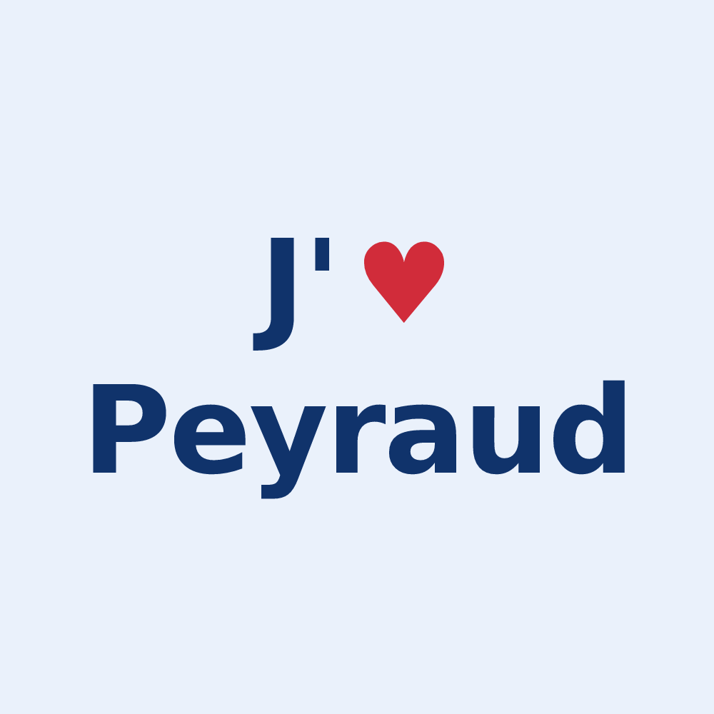 Sticker personnalisé Peyraud — design J'aime Peyraud