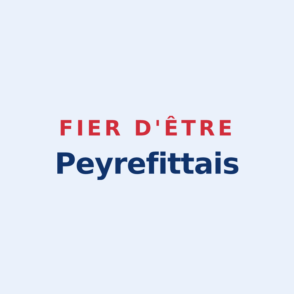 Sticker « Fier d'être Peyrefittais » — design pour Peyrefitte-sur-l'Hers