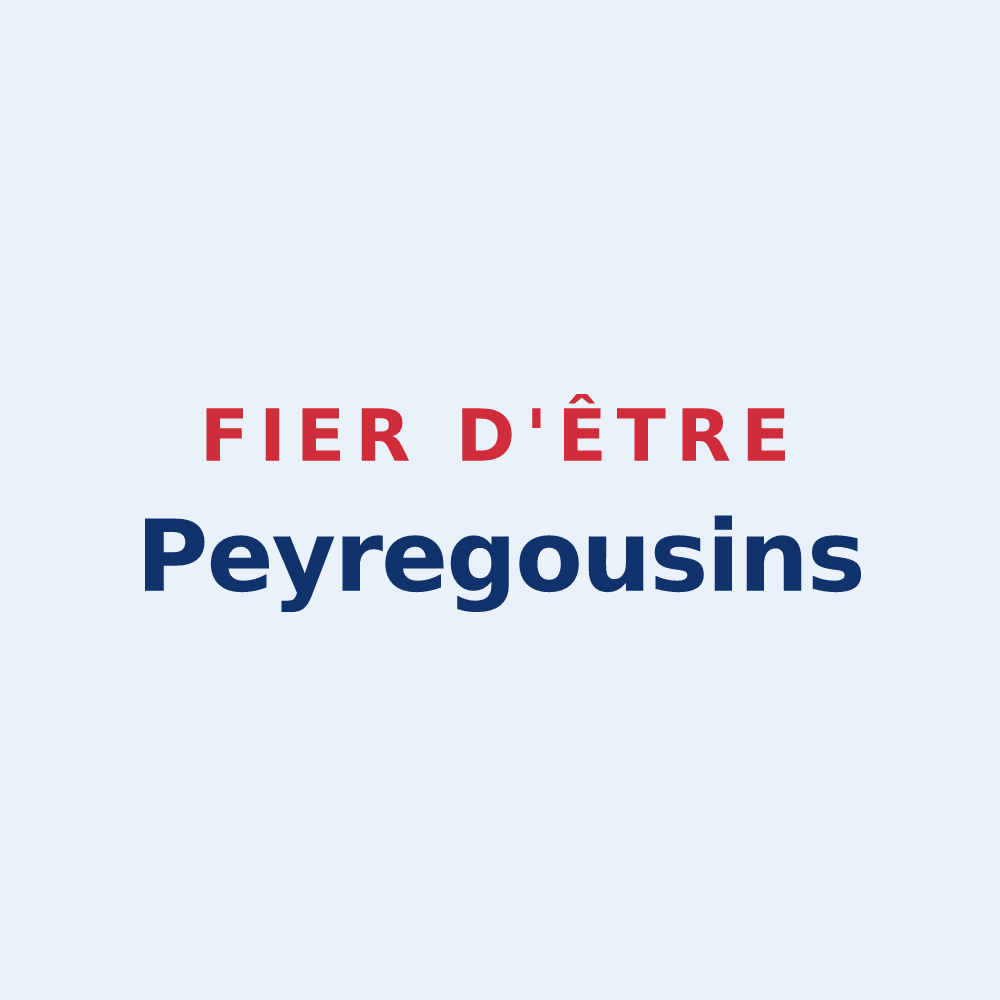 Sticker « Fier d'être Peyregousins » — design pour Peyregoux