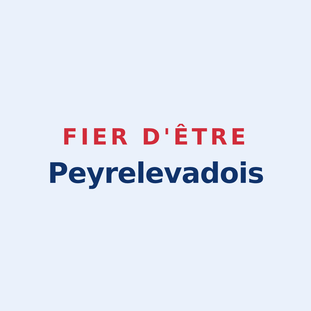 Sticker « Fier d'être Peyrelevadois » — design pour Peyrelevade