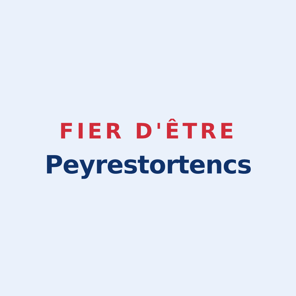 Sticker « Fier d'être Peyrestortencs » — design pour Peyrestortes