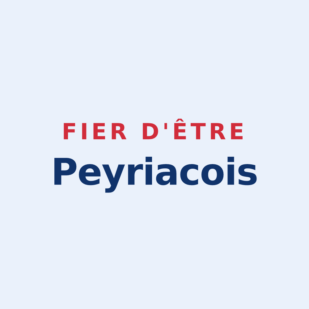 Sticker « Fier d'être Peyriacois » — design pour Peyriac-Minervois