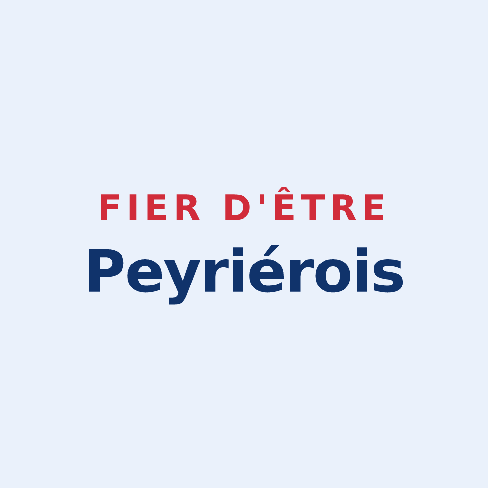 Sticker « Fier d'être Peyriérois » — design pour Peyrière