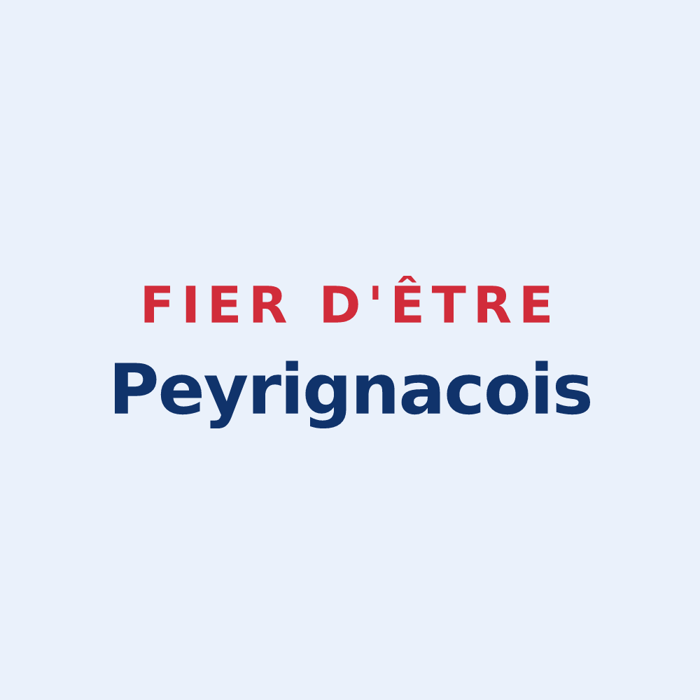 Sticker « Fier d'être Peyrignacois » — design pour Peyrignac
