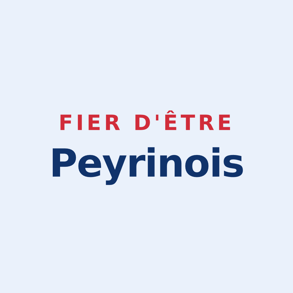 Sticker « Fier d'être Peyrinois » — design pour Peyrins