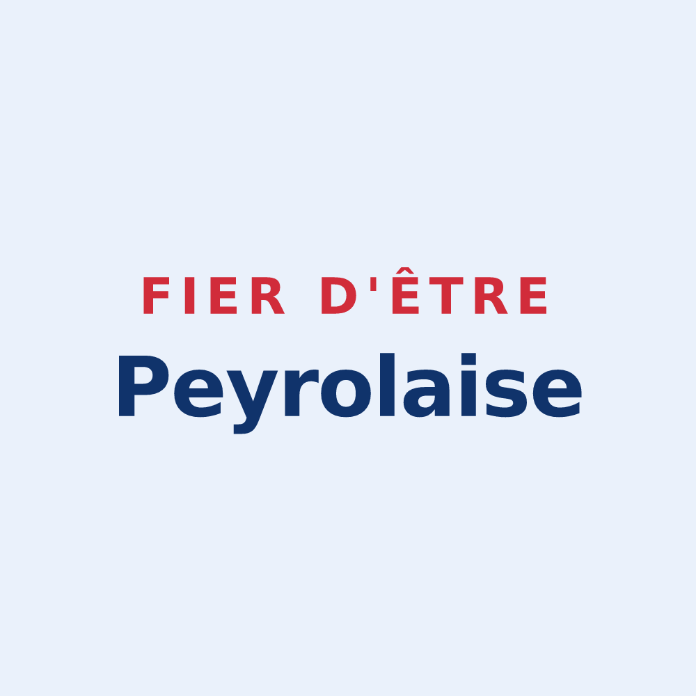 Sticker « Fier d'être Peyrolaise » — design pour Peyrole