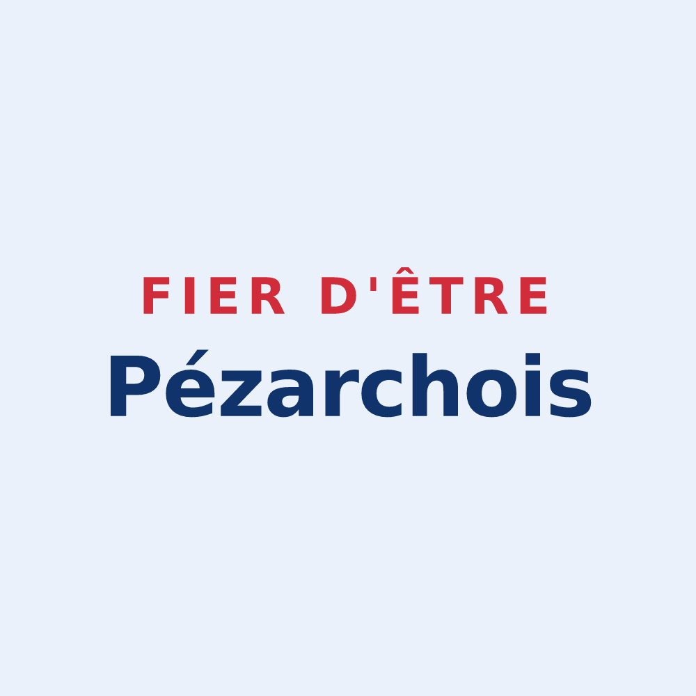 Sticker « Fier d'être Pézarchois » — design pour Pézarches