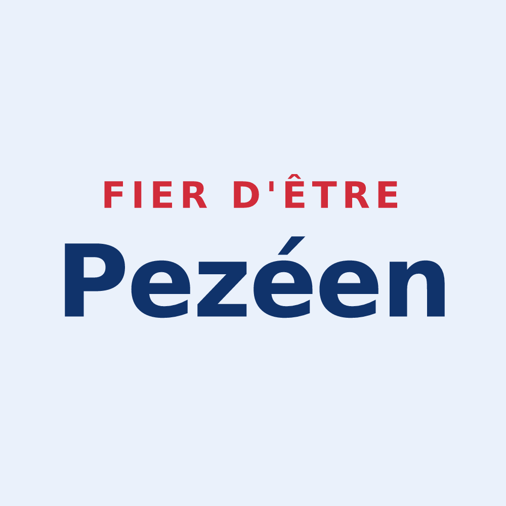 Sticker « Fier d'être Pezéen » — design pour Pezé-le-Robert