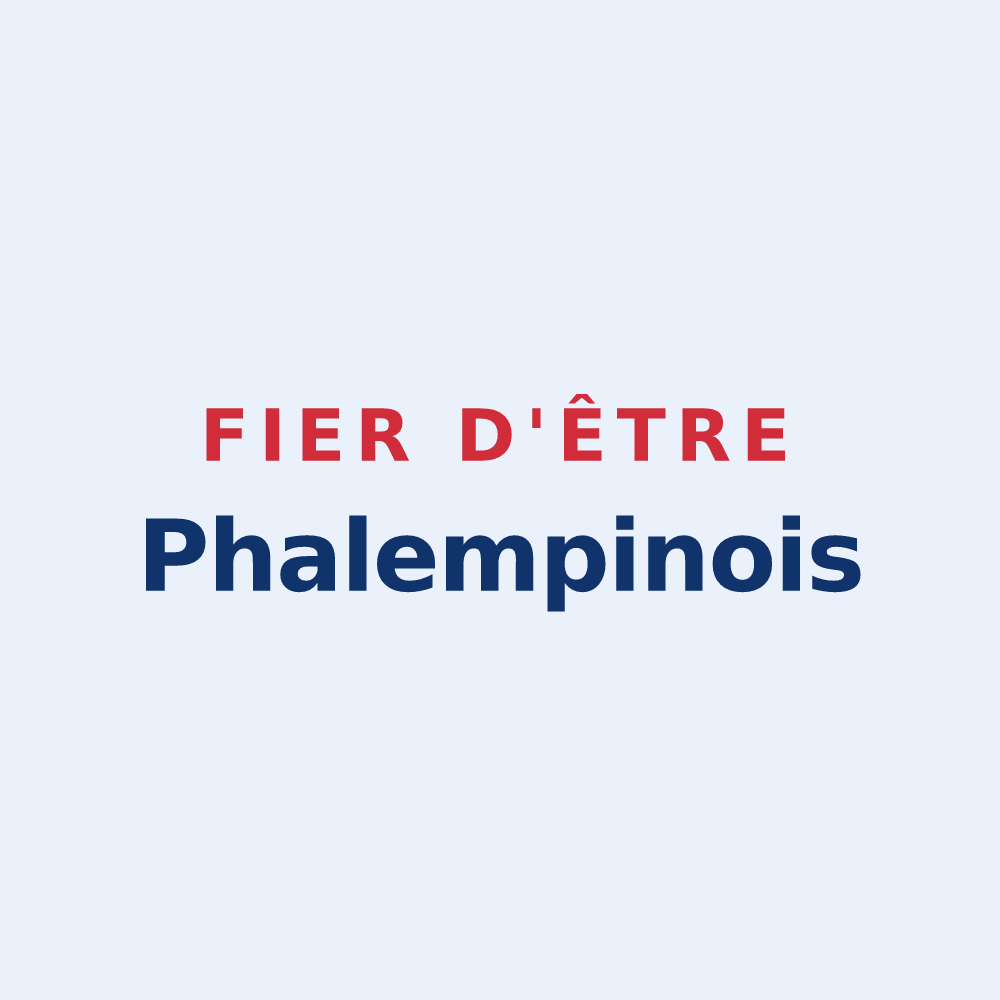 Sticker « Fier d'être Phalempinois » — design pour Phalempin