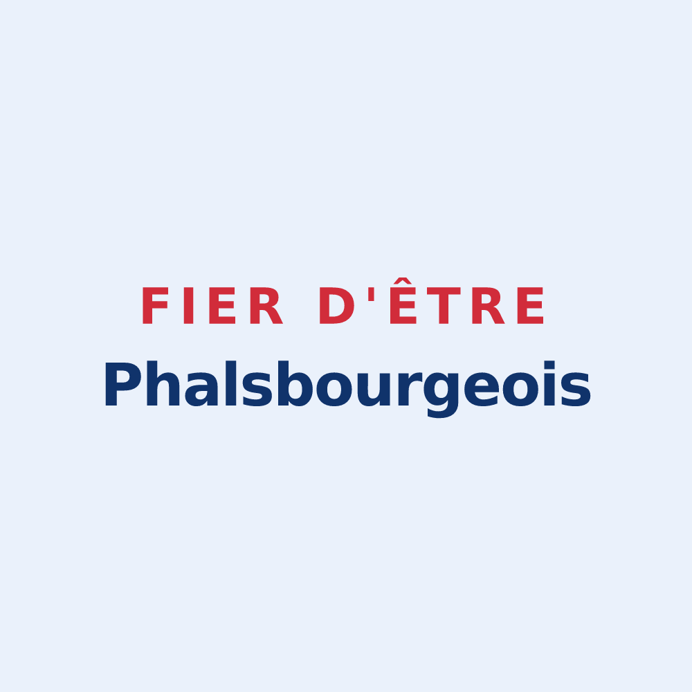 Sticker « Fier d'être Phalsbourgeois » — design pour Phalsbourg