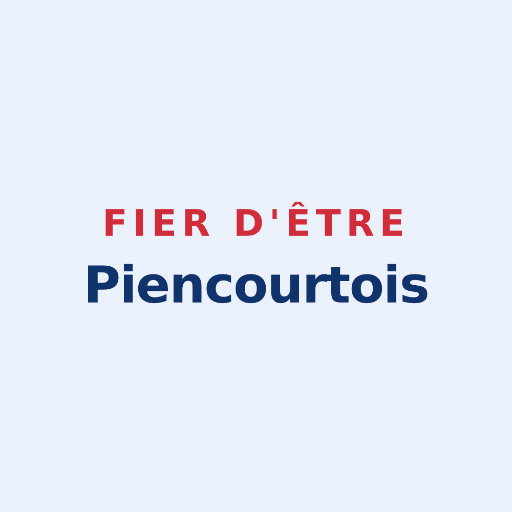 Sticker « Fier d'être Piencourtois » — design pour Piencourt