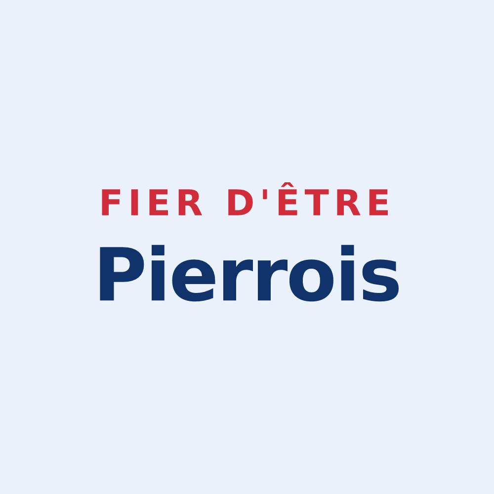 Sticker « Fier d'être Pierrois » — design pour Pierre-de-Bresse