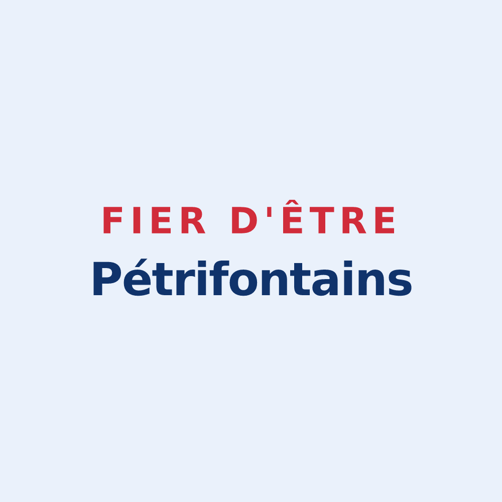 Sticker « Fier d'être Pétrifontains » — design pour Pierrefontaine-les-Varans