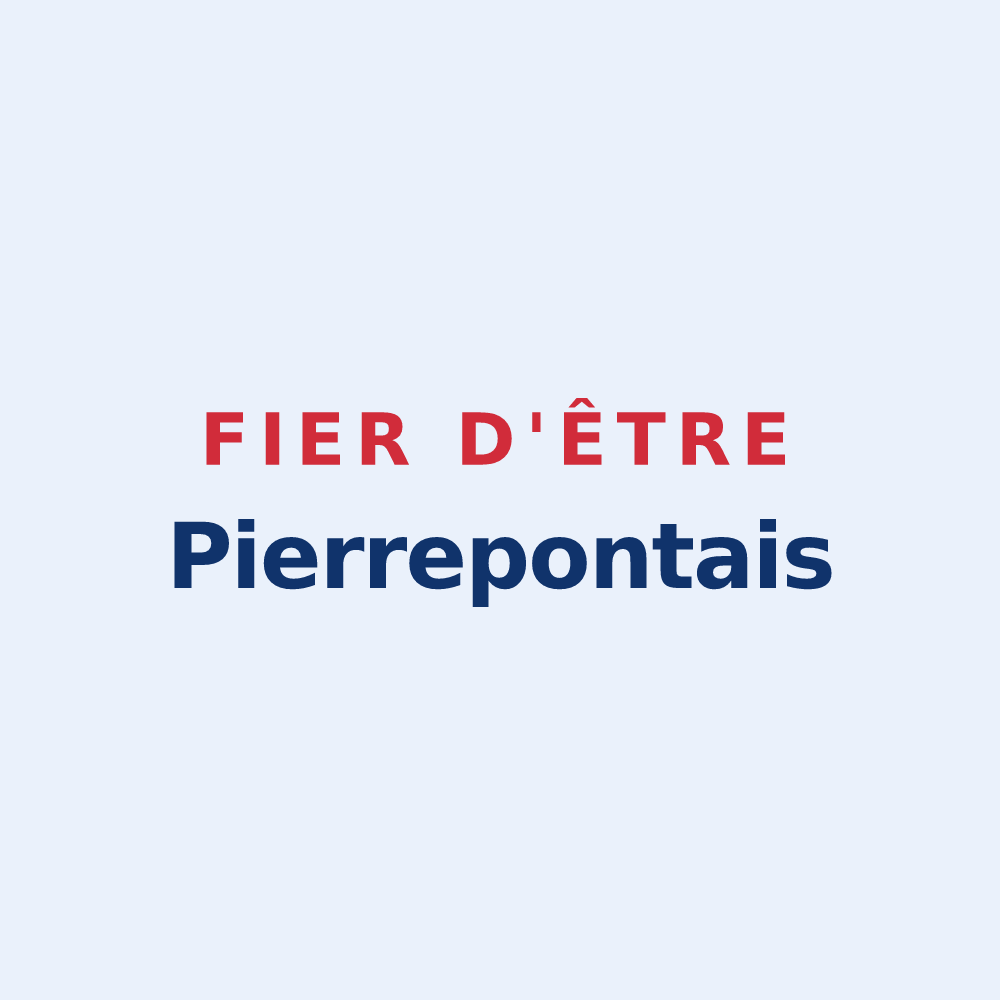 Sticker « Fier d'être Pierrepontais » — design pour Pierrepont-sur-l'Arentèle