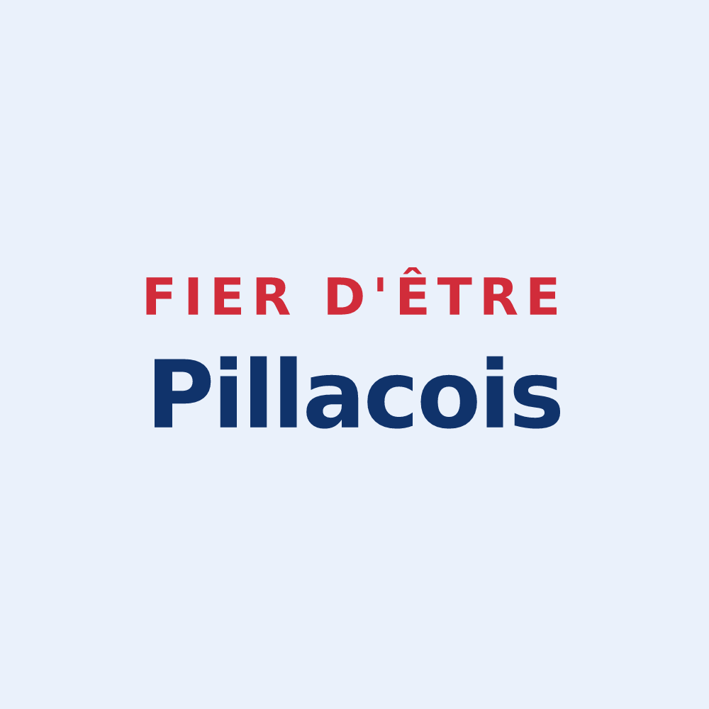 Sticker « Fier d'être Pillacois » — design pour Pillac