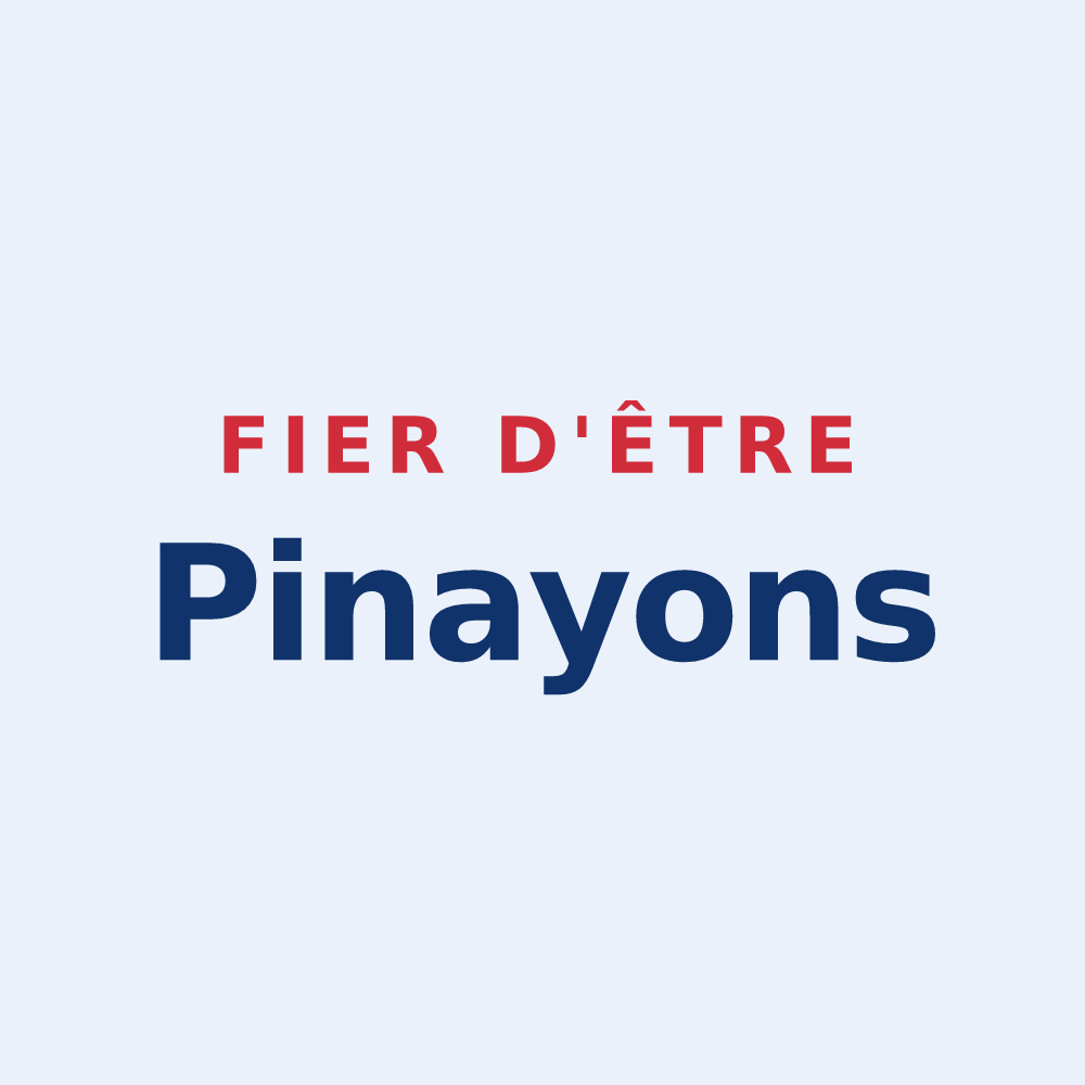 Sticker « Fier d'être Pinayons » — design pour Pinay