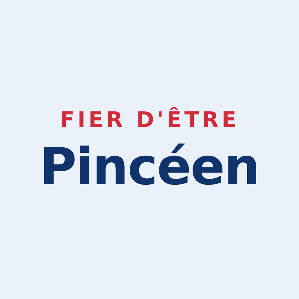 Sticker « Fier d'être Pincéen » — design pour Pincé