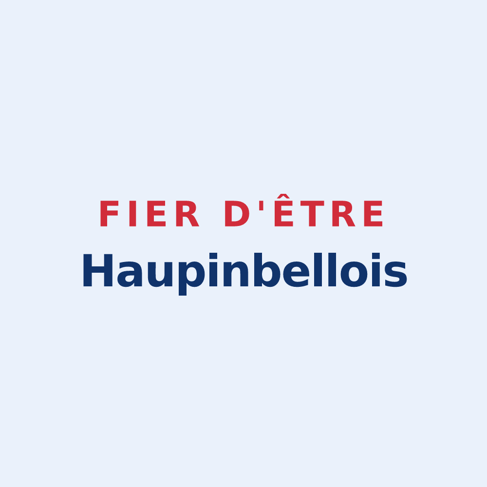 Sticker « Fier d'être Haupinbellois » — design pour Pinel-Hauterive