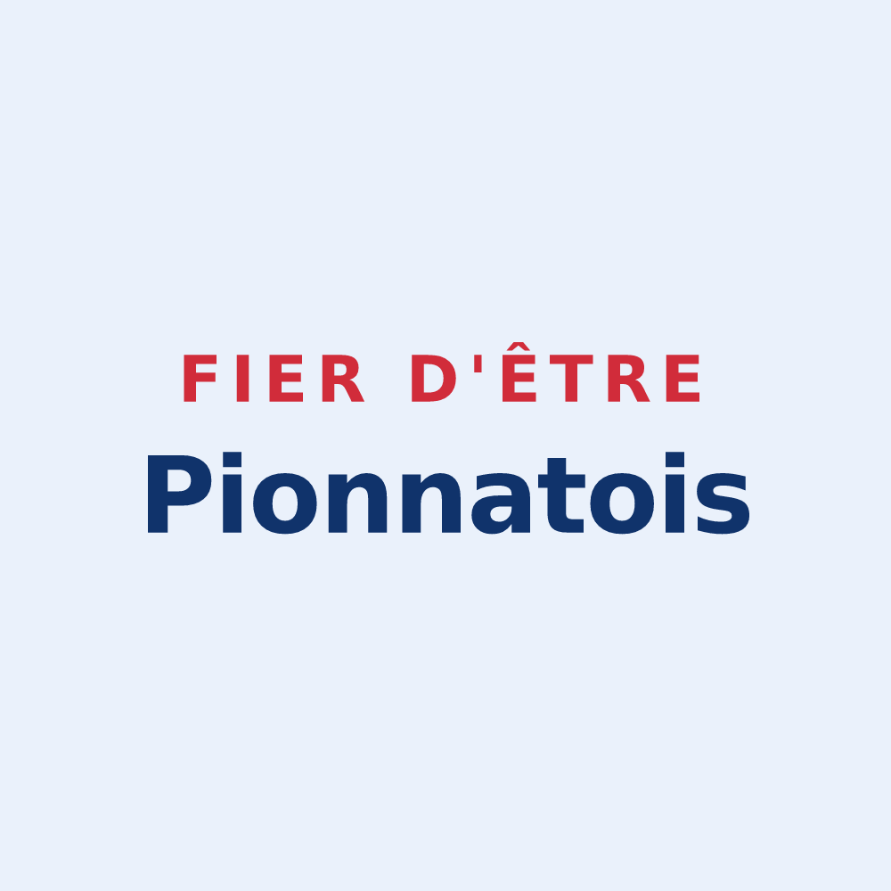 Sticker « Fier d'être Pionnatois » — design pour Pionnat