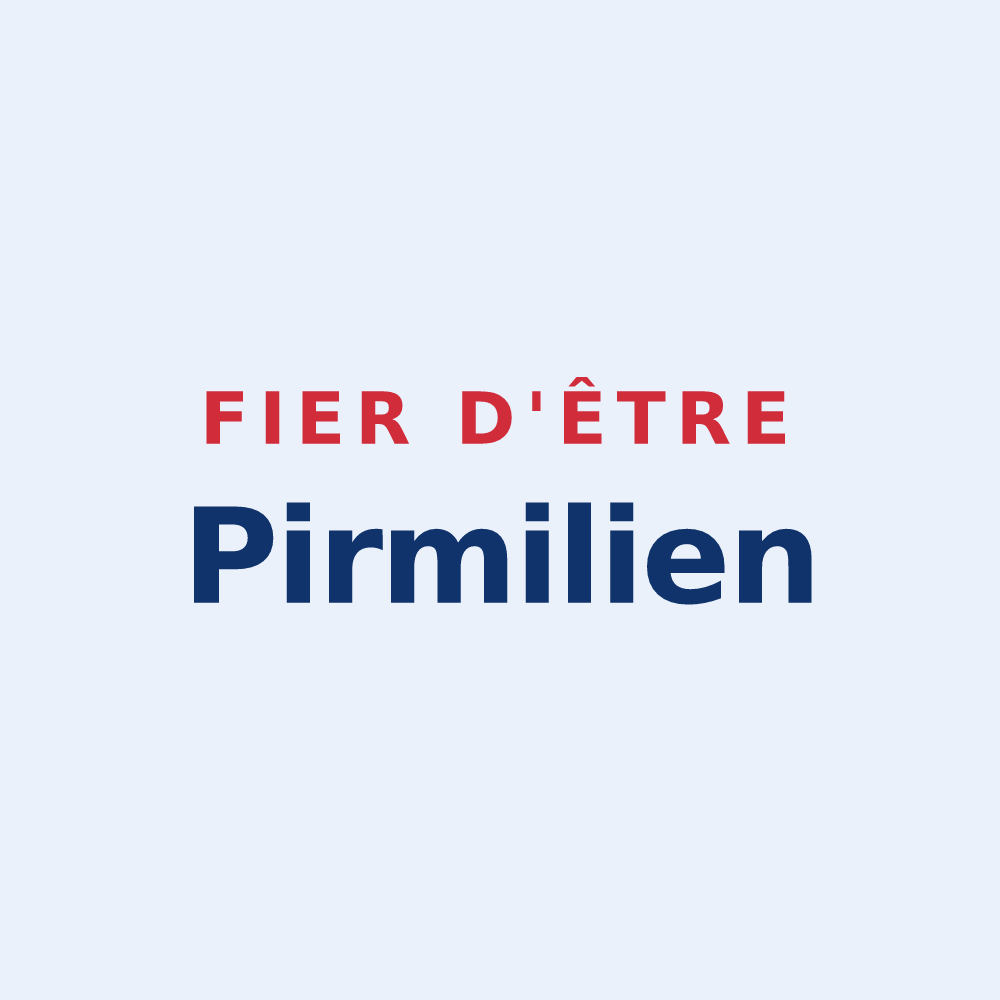 Sticker « Fier d'être Pirmilien » — design pour Pirmil