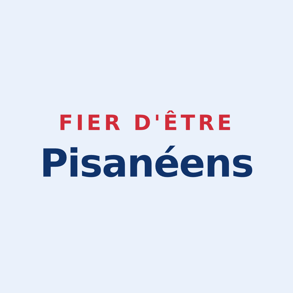 Sticker « Fier d'être Pisanéens » — design pour Pisany