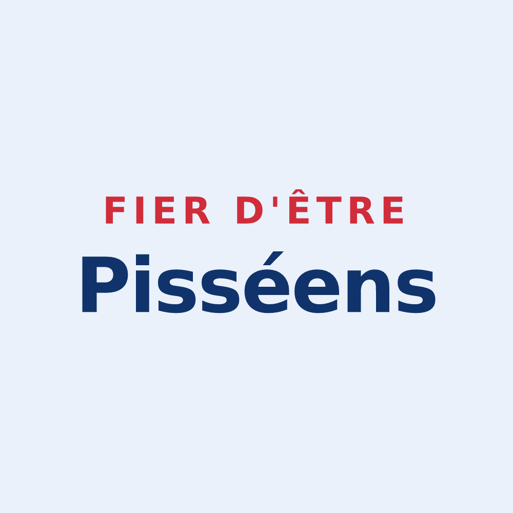 Sticker « Fier d'être Pisséens » — design pour Pissos