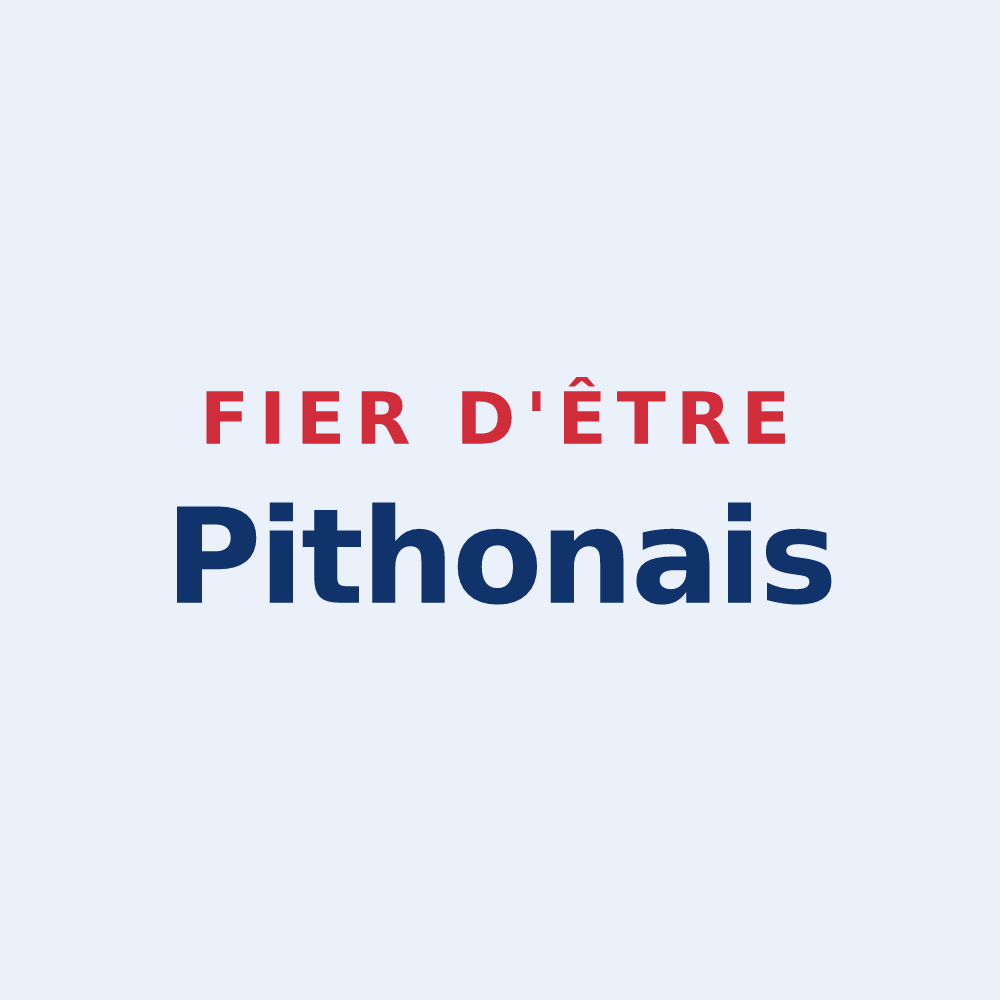Sticker « Fier d'être Pithonais » — design pour Pithon