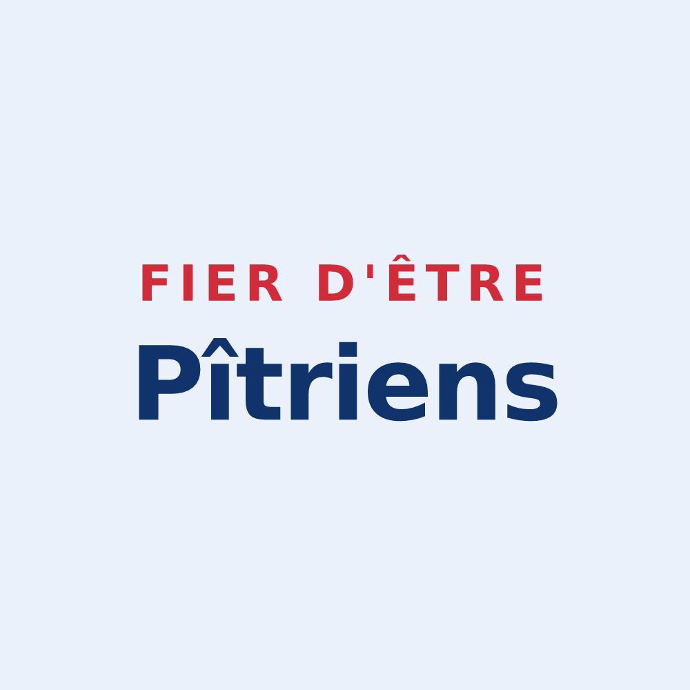 Sticker « Fier d'être Pîtriens » — design pour Pîtres