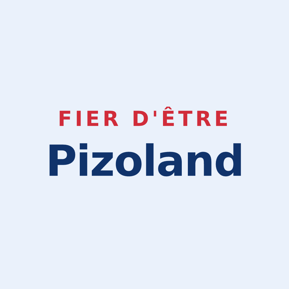 Sticker « Fier d'être Pizoland » — design pour Pizay